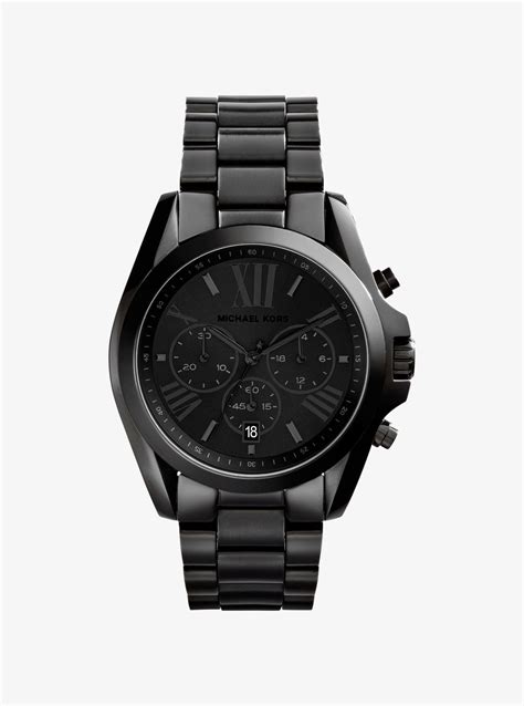 michael kors watch bradshaw black|michael kors watch bradshaw smartwatch.